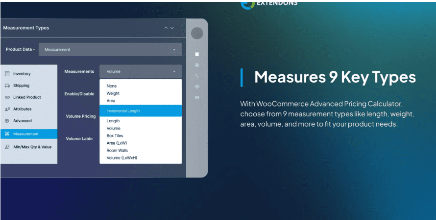 WooCommerce Measurement Price Calculator