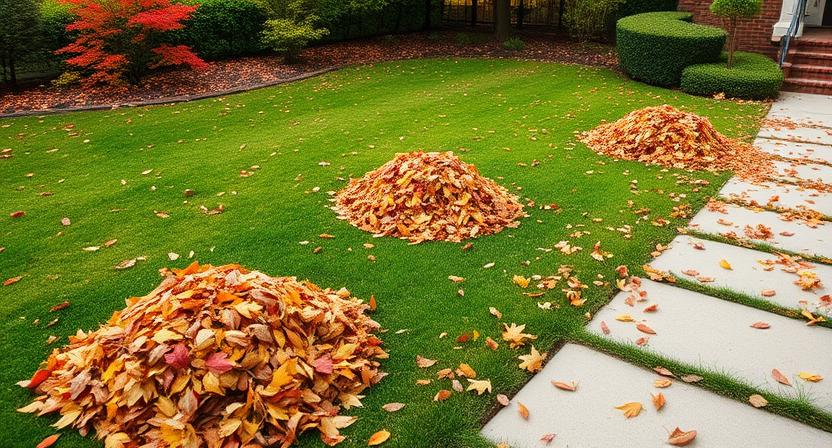 leaf yard cleanup, Atlanta ga