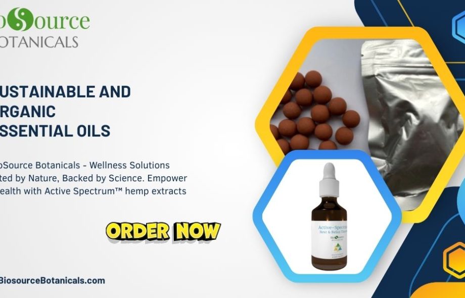 Sustainable and organic essential oils