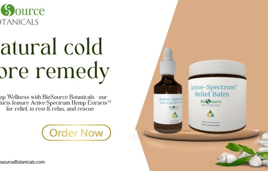 Natural cold sore remedy