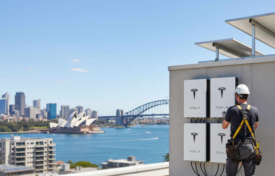 Solar Battery Installation