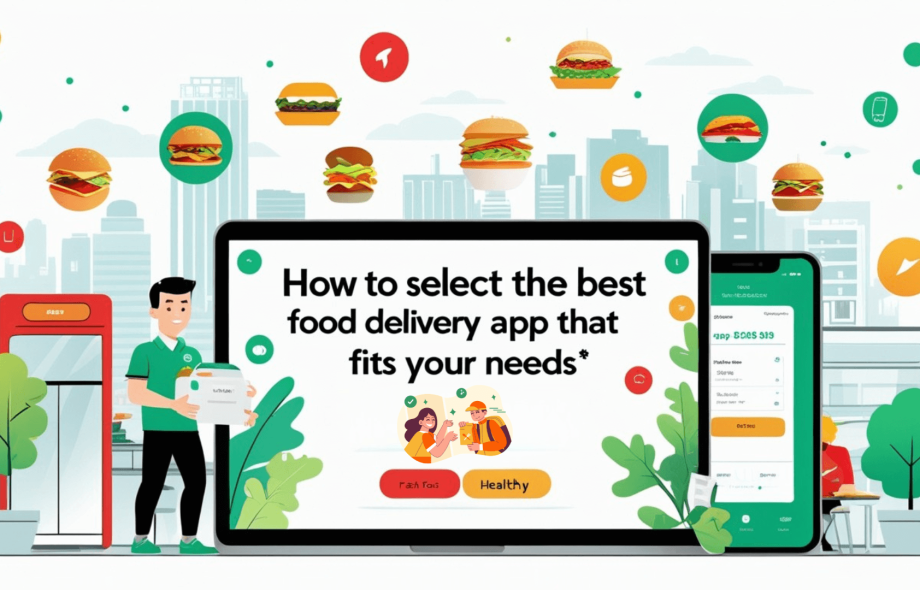 How to Select the Best Food Delivery App That Fits Your Needs