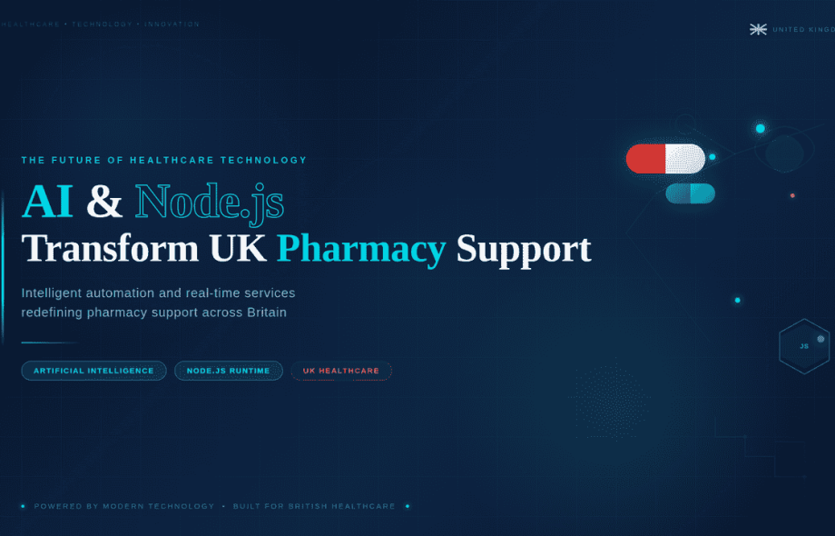 How Does AI and Node.js Automation Improve UK Pharmacy Customer Service?